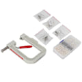 Miniatyrbild 8 av 8: Pearl Setting Hand Press Machine Kit DIY Kläder Hatt Skor Dekoration Handgjorda tillbehör