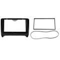 Miniatyrbilde 1 av 8: 2DIN Bilstereo Radio Fascia Navigasjon CD Modifisert Rammeutskifting for TT 2006+