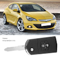 Miniatyrbilde 8 av 8: 2-knapps bilfjernkontroll Flip Shell Key Fob Case Cover Passer for MAZDA 3 5 6