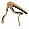 Miniatyrbillede 7 af 8: Capo Quick Release String Clamp-tilbehørssæt med 5 stk. guitarpicks til basbanjo Light Wood Color