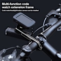 Miniatyrbilde 2 av 8: Sykkelcomputerfeste Utenfor frontfeste aluminiumlegering Styrefeste Stammontering Lysholder Kamerafeste