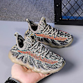 Miniatyrbilde 5 av 5: Pustende Barnesko, Mote Sneakers for Gutter og Jenter Khaki A285937