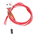 Miniatyrbillede 5 af 7: Extrudermonteret MK8 Hot End Kit Varmestangsdysekit 3D-printer tilbehør