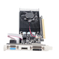 Miniatyrbillede 4 af 8: Grafikkort 589MHz 1000MHz 2560x1600 Gaming Grafikkort til HD Multimedia Interface DVI VGA Interface GT210 1GD3 64BIT