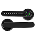 Miniatyrbild 5 av 8: Smart Handle Lock Fingeravtryck Lösenord Bluetooth App Elektriskt nyckelskåp för hemsäkerhet för Tuya
