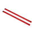 Miniatyrbilde 2 av 8: Rib Bones Rails Sliteskinner Slitsterke Holdbare Fleksible Blankt Utseende Longboard Rails Ribs BonesRed