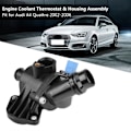 Miniatyrbillede 7 af 8: Motor Kølervæske Termostat & Hus Samling 06B121111K til Audi A4 Quattro 2002-2006