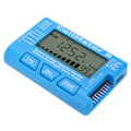 Miniatyrbillede 8 af 8: Digital Batterikapacitets Checker Tester Detektor Batteri Balance Udlader Servotester til LiPo Blå