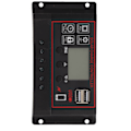 Miniatyrbillede 3 af 8: Solcelleladningsregulator Solpanel Batteri Intelligent Regulator med Dobbelt USB Port 12V/24V PWM Automatisk Parameter Justerbar LCD Display 60A