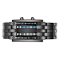 Miniatyrbild 2 av 8: Binary Matrix Blue LED Digital Watch Herr Dam Cclassic Fashionable Future Technology Binary Watch