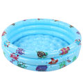 Miniatyrbillede 2 af 8: Indendørs Udendørs Babypool Rund Opblæsbar Børne Vandleg Pool Blå 150cm/59.1in