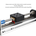 Miniatyrbillede 6 af 7: BACHIN Lineær Bevægelse Glidebord CNC Skinneguide Glidetrin 1,8 grader Trin vinkel 100MM
