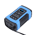 Miniatyrbillede 3 af 8: 12V 6A pulsreparationsbatterilader med lav støj køleblæser til bil motorcykel 100-240V US-stik