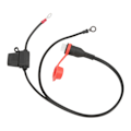Miniatyrbillede 6 af 8: Batteri Vandtæt smeltet tilslutningskabel 1/4 tommer / M6 ringlets Erstatning for Optimate 2 3 for TM Style