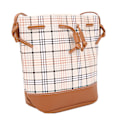 Miniatyrbillede 2 af 8: Håndtaske Bærbar Kvinder PU Læder Polyester Tote Bag til Rejse Picnic Fest