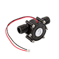 Miniatyrbillede 4 af 8: DC 12V DC Generator 10W Mikro Vandturbine Generator Vandopladning PZ