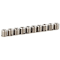 Miniatyrbilde 2 av 7: 10 stk gjengeinnsatssett reduserende mutter 303 rustfritt stål hun M4x0,7 hann M8x1,25 0,3 tommer Lengde