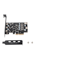 Pikkukuva 1 / 8: PCIe - Type C laajennuskortti USB3.2 20Gbps Dual Chip 19Pin liitin PCIe ohjain kortti Win 7 8 10 työpöydälle