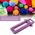 Miniatyrbild 8 av 8: Justerbar Sock Loom Kit Stickbräda för handgjorda strumpor Scarf Hatt