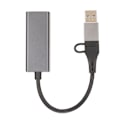 Pikkukuva 2 / 8: Type-C RJ45 -sovitin 10 100 1000 Mbps Itseohjautuva USB 3.0 2.0 Tukee USB C - Ethernet -sovitinta kannettavalle tietokoneelle tablet-laitteelle