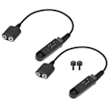 Miniatyrbild 1 av 8: 2st Walkie Talkie Ljudkabel Adapter Headset Adapter för UV‑9R Plus K Port 2 Pin Headset