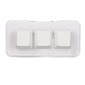 Miniatyrbilde 7 av 8: Tastatur med 3 taster RGB bakgrunnsbelyst 3 taster USB-grensesnitt Mini Mekanisk Programmerbar Plug and Play Makro-tastatur for datamaskin Hvit
