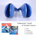 Miniatyrbillede 6 af 7: Taekwondo Double Kick Train Strike Pad Target Tae Kwon Do Karate Kickboksning