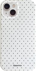 inewateri Compatible with iPhone 13/14 Case, Cute Fashionable Dotted Design, Soft TPU Slim Protective Case White