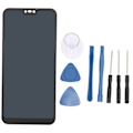 Miniatyrbild 1 av 8: Mobiltelefon LCD-skärm Touch Screen Montering Digitizer Ersättning med verktyg för Huawei P20 Lite