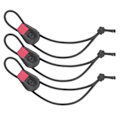 Miniatyrbilde 6 av 8: 3 stk Fiske Stang Hurtigkobling Knyttekoppling for stangstativ Organizer Elastiske snorer