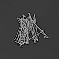 Pikkukuva 1 / 7: 50 kpl uudelleenkäytettäviä silmukoita Nichrome-neulankärjillä Inokulointi laboratorioon (2 mm)