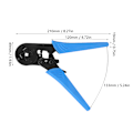 Miniatyrbillede 7 af 7: HSC8 Terminal Crimpetang Justerbar Rørterminal Crimper 4.0-16.0mm² AWG10-5