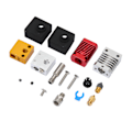 Miniatyrbilde 8 av 8: 3D-skriver Extruder Hotend Kit montert Mk8 dys Metall Hot End Kit for Ender 3 V2 Ender 3 Pro