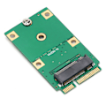 Miniatyrbild 1 av 8: Adapterkort M.2 NGFF SSD till MSATA SSD Hard Disk Converter Reader Card för 2230/2242 SSD