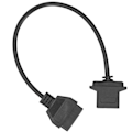 Miniatyrbilde 8 av 8: 6-polet OBD2 diagnostisk adapterkabel Kontroller motorfeilkoder Passform for Chrysler