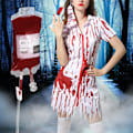 Pikkukuva 5 / 8: 350 ml Halloween-veripussi Juomapussi Hedelmämehu Juomapussi