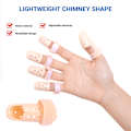 Miniatyrbild 4 av 8: 10 st Finger Splint Mallet Finger Support Splint Justerbar 5 Size Plast Finger Support Protector