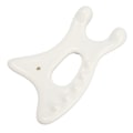 Pikkukuva 6 / 8: Keramiset Gua Sha -kaavin työkalu Ergonomiset pyöristetyt reunat Gua Sha -kasvohieronta työkalu