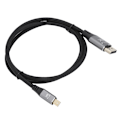Miniatyrbillede 4 af 8: B0305&#8209;1 Mini DP til DP Adapterkabel 1.4 Version 8K High Definition 1 meter Langt Mini DisplayPort Port