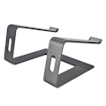 Miniatyrbillede 7 af 8: Bærbar computerstand i aluminiumslegering Bærbar computerstand Riser Desktop Metalbase Køleholder Space Grey