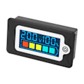 Miniatyrbilde 7 av 8: Batterispenningsprosent Tester LCD-skjerm Ternær Litium Restbatteri Detektor Måler Monitor