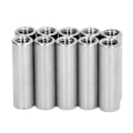 Pikkukuva 1 / 8: 10 kpl sisäkkierteinen liitäntämutteri M8 X 1,25 12 L40 mm pyöreä muoto liitäntämutteri Sarja liitäntää varten