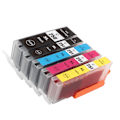 Miniatyrbillede 6 af 8: 250‑251 Multifarvede Blækpatroner til udskiftning af blækpatroner Printertilbehør til PIXMA 5 farver (BK BK C M Y)