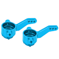 Miniatyrbilde 8 av 8: 2 stk RC Styrekopper Aluminiumslegering Høy styrke RC Bil Reservedeler Tilbehør for ARRMA TyphonBlue