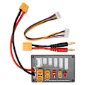 Miniatyrbillede 1 af 8: Lipo Batteri Parallelt Opladningskort Fem i En XT30 XT60 XT90 JST T-stik Multiladerplade til Imax B6 B6AC IDST Q6 Lite