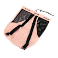 Miniatyrbild 3 av 8: Mesh Beach Ryggsäck Justerbar axelrem Lätt andas Mesh och PVC Swim Mesh Ryggsäck för Gym Rosa