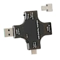 Pikkukuva 4 / 8: USB-C Jännitevirranmittauslaite LCD-näyttö Korkea tarkkuus USB Type C Micro USB Värillinen testaaja 3,6‑32V 0‑5,1A