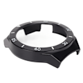 Miniatyrbild 6 av 8: Skyddsfodral till Huawei Watch GT 2E Watch Armband Skärmskydd Shell Bumper Ram (svart vit)