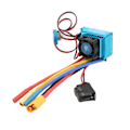 Miniatyrbilde 8 av 8: 120A RC Brushless ESC Programmerbar Vanntett Støvtett 9-nivå Akselerasjon XT60 Plugg ESC for 1/10 1/8 RC bil