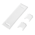 Miniatyrbilde 1 av 8: Transparent Lys Sabel Akryl Stativ Skrivebord Lett Sabel Leke Display Stativ Dekorativ Holder